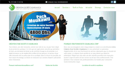 Desktop Screenshot of creationsociete-casablanca.com